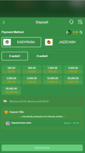 Checking fast and secure payouts via JazzCash and EasyPaisa on PKWG5D
