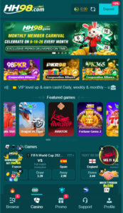 Download HH98 Game APK and learn about its features, referral rewards, bonuses, payment methods, and real money earning opportunities in Pakistan.