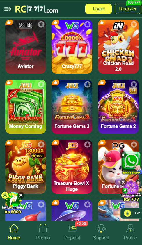 Get the RC777 online game latest version and enjoy enhanced gameplay and exclusive bonuses. Join thousands of players and elevate your gaming experience!"